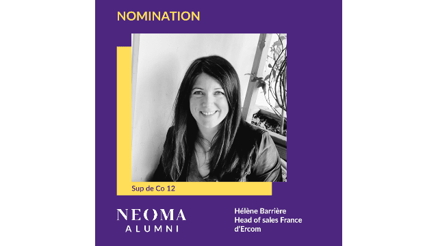 Hélène Barrière est promue head of sales France d'Ercom