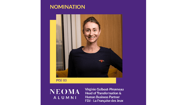 Virginie Guibout-Pironneau est promue head of Transformation and Human Business Partner de La Française des jeux