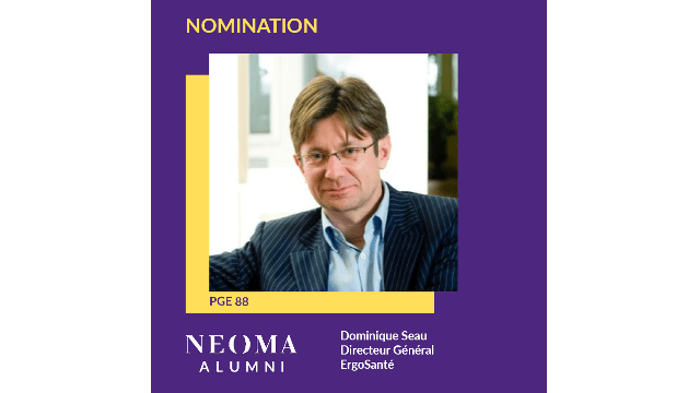 Dominique Seau est nommé directeur général d'ErgoSanté