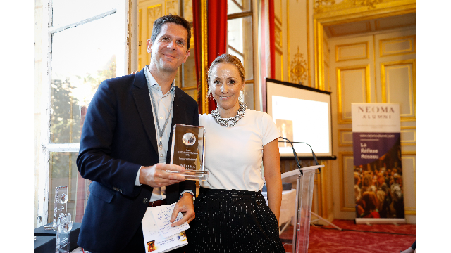 Tanguy Desandre (PGE 99) a remporté le Prix Entrepreneuriat 2022