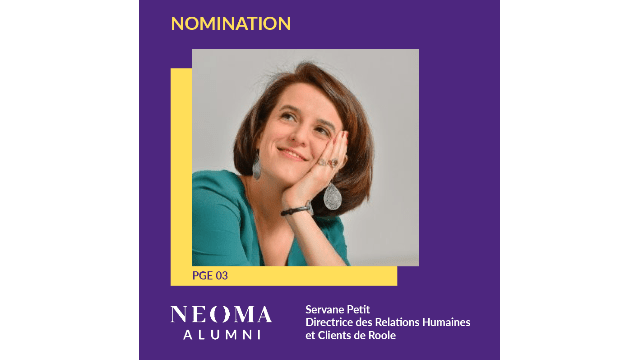 Servane Petit est promue Directrice des Relations Humaines et Clients de Roole