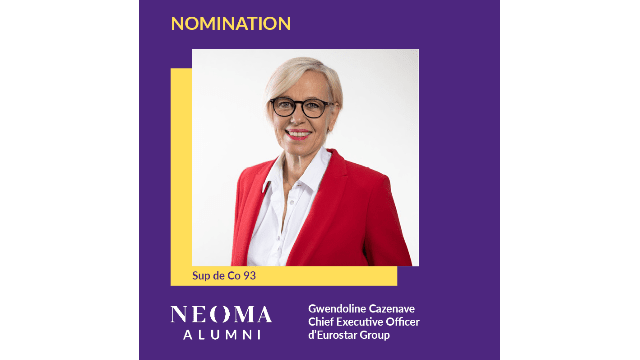 Gwendoline Cazenave est nommée Chief Executive Officer d’Eurostar Group