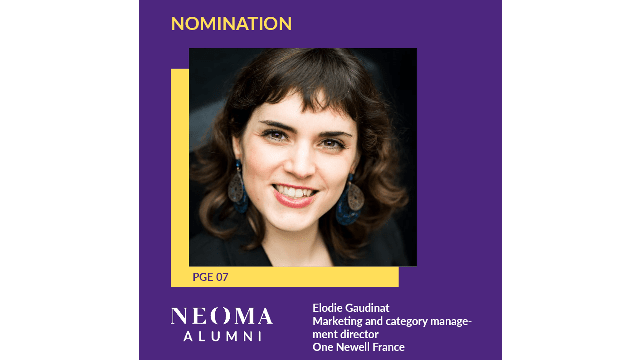 Elodie Gaudinat est nommé Marketing and category management director, One Newell France Benelux 