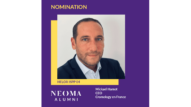 Mickael Hamot est nommé directeur général de Cromology en France