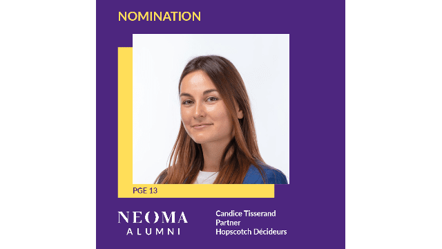 Candice Tisserand est nommée partner de Hopscotch Décideurs