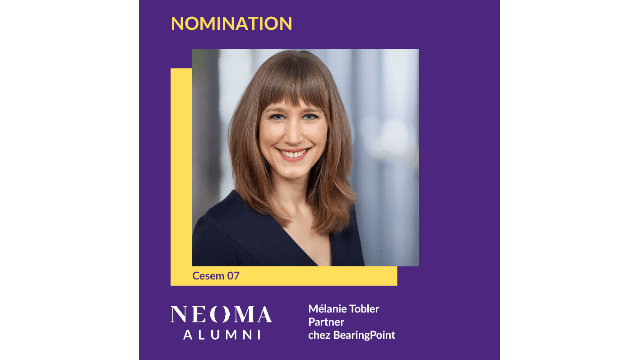 Mélanie Tobler est nommée Partner chez BearingPoint