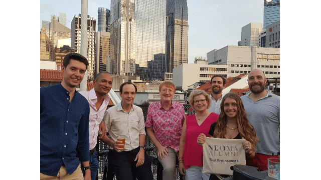 Rencontre de nos diplômés à SIngapour !