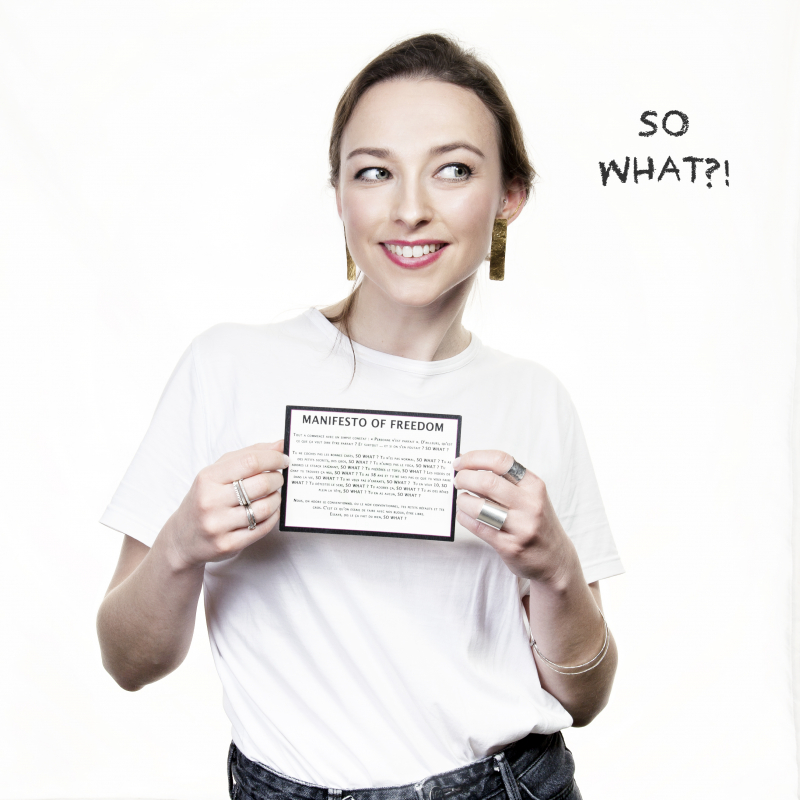 Marine Baris, PGE 2011, crée sa marque de bijoux sowhatjewelry après avoir passé un CAP Joaillerie. 