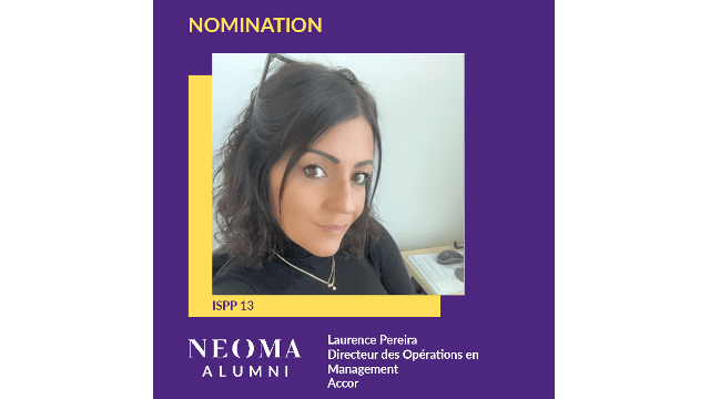  Laurence Pereira est nommée Directeur des Opérations en Management de Accor