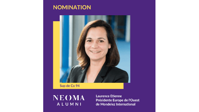 Laurence Etienne est nommée présidente Europe de l'Ouest de Mondelez International