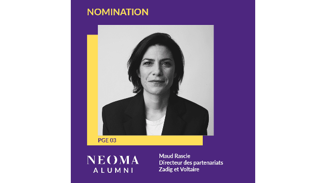 Maud Rascle est nommé Directeur des partenariats de Zadig et Voltaire