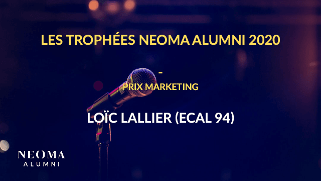 Loïc Lallier remporte le Prix Marketing 2020