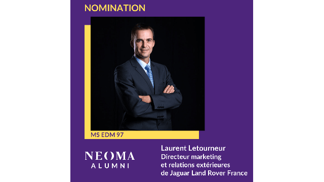 Laurent Letourneur est promu directeur marketing et relations extérieures de Jaguar Land Rover France