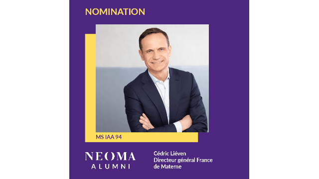 Cédric Liéven est promu directeur général France de Materne