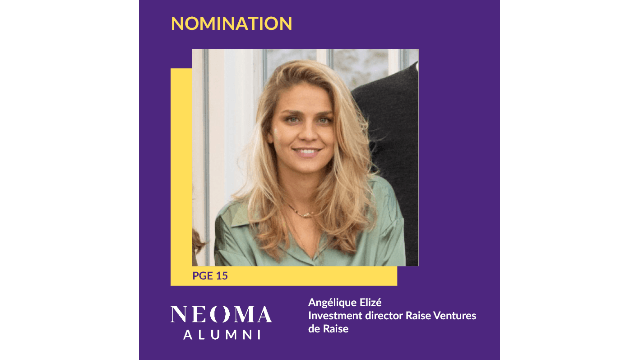 Angélique Elizé est promue investment director Raise Ventures de Raise