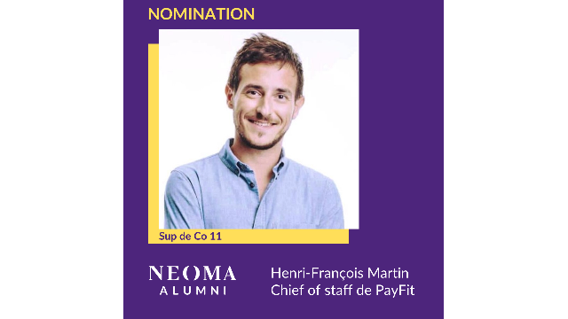 Henri-François Martin a été nommé chief of staff de PayFit