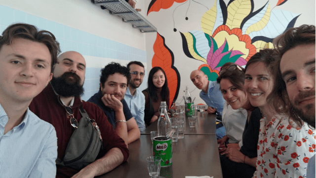 Déjeuner mensuel de mars au restaurant Boleh Lah de Lyon