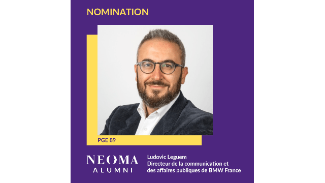 Ludovic Leguem est nommé Directeur de la communication et des affaires publiques de BMW France