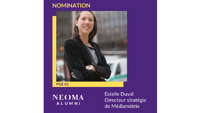 Estelle Duval est promue directeur de la stratégie de Médiamétrie