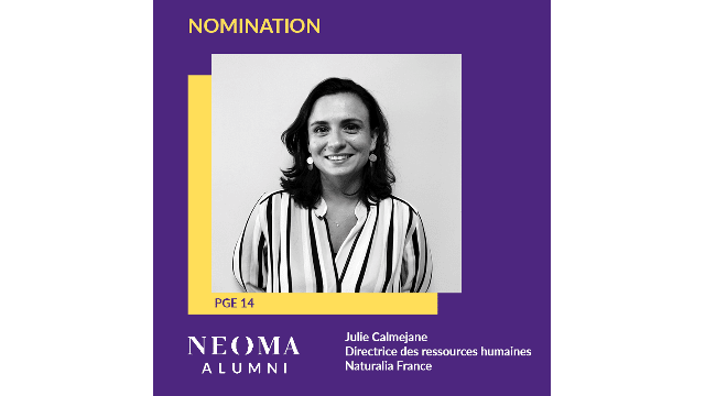 Julie Calmejane est nommé Directrice des ressources humaines de Naturalia France