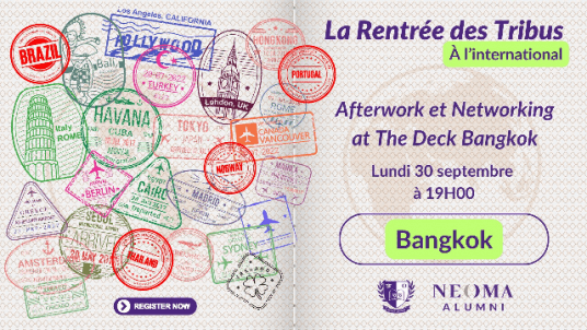Rentrée des Tribus à l'international 2024 - Bangkok : Afterwork & Networking au restaurant The Deck Bangkok