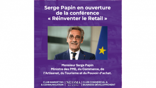 Conférence Cocktail & Networking : RÉINVENTER LE RETAIL - Quand la data, la créativité et l’expérientiel redessinent le grand commerce