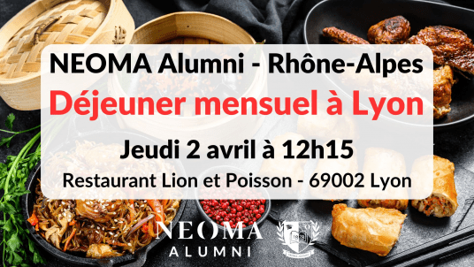 Déjeuner Mensuel d'avril chez  Lion et Poisson 