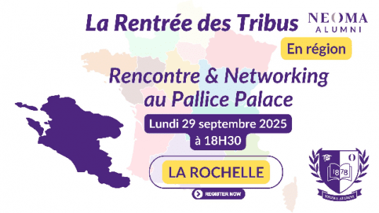 Rentrée des Tribus en région 2025 - La Rochelle : Afterwork networking au Pallice Palace