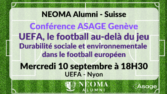Conférence ASAGE Genève - UEFA, le football au-delà du jeu