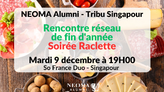 Raclette de Noël à Singapour 
