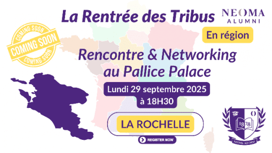 Rentrée des Tribus en région 2025 - La Rochelle : Afterwork networking au Pallice Palace