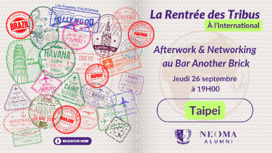 Rentrée des Tribus à l'international 2024 - Taipei : Afterwork & networking au Bar Another Brick