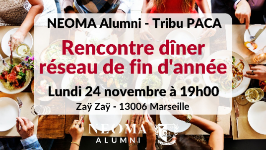 Dîner réseau de fin d'année au Zaÿ Zaÿ  à Marseille 