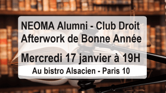 Afterwork de Bonne Année du Club Droit 