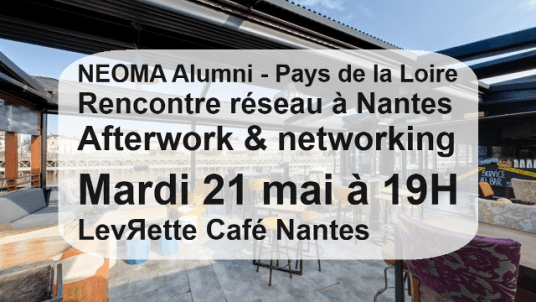 Soirée réseau à Nantes - Rencontre Afterwork au LevЯette Café 