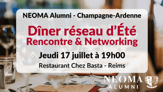 Dîner réseau d’Été au Restaurant Chez Basta de Reims