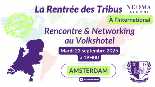 Rentrée des Tribus à l'international 2025 - Amsterdam : Afterwork & Networking au Volkshotel