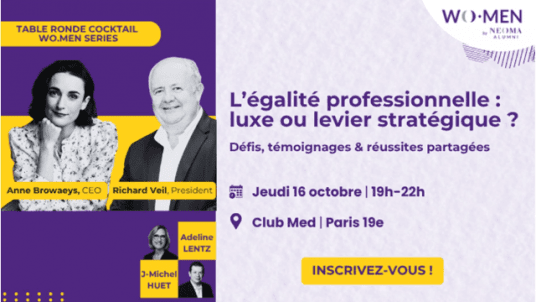 Table ronde Cocktail - L’égalité professionnelle : luxe ou levier stratégique ?