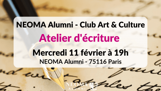 Atelier d'écriture : Faire de son métier et/ou de sa carrière la matière littéraire d’un livre (essai/roman)