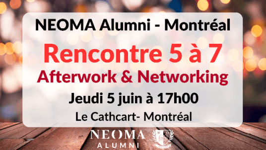 Afterwork & networking - Rencontre 5 à 7 à Montréal
