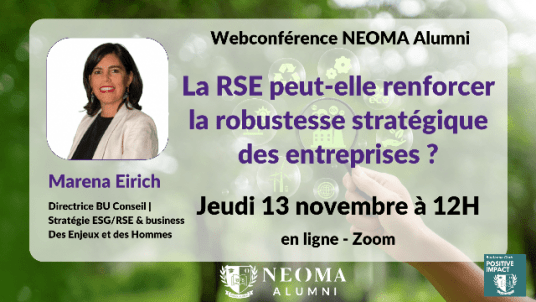 Webconférence - La RSE peut-elle renforcer la robustesse stratégique des entreprises ?