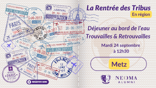 Rentrée des Tribus en région 2024 - Metz : Déjeuner Trouvailles & Retrouvailles au restaurant "L’Assiette au Boeuf"