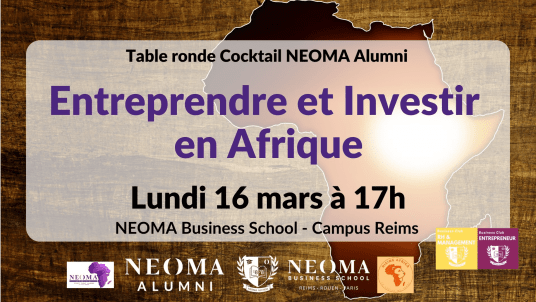  Table ronde Cocktail - Entrepreneuriat & Investissement en Afrique