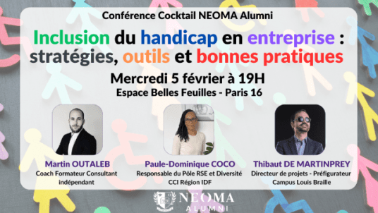 Conférence Cocktail - Inclusion du handicap en entreprise : stratégies, outils et bonnes pratiques 