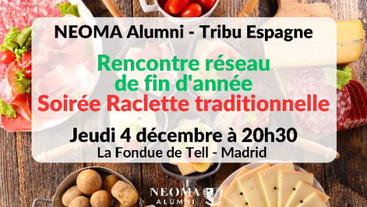 Rencontre traditionnelle de fin d'année - Soirée Raclette à Madrid 