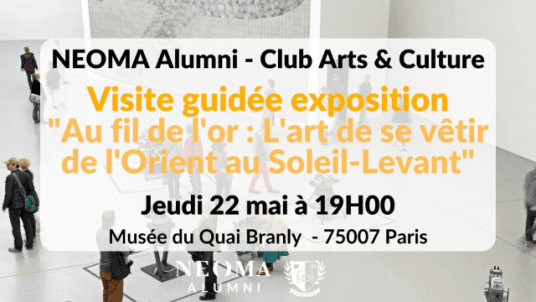 Visite guidée de l'exposition "Au Fil de l'or" - L'art de se vêtir de l'Orient au Soleil-Levant