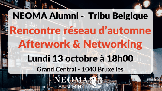 Rencontre réseau d'automne à Bruxelles - Afterwork au Grand Central 