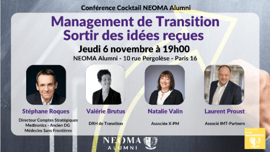 Conférence Cocktail - Management de Transition : sortir des idées reçues 
