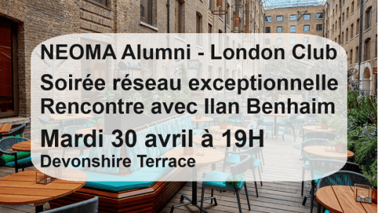 Soirée réseau à Londres - Rencontre avec Ilan Benhaim