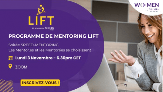 Speedmentoring LIFT - WO.MEN by NEOMA Alumni - Automne 2025